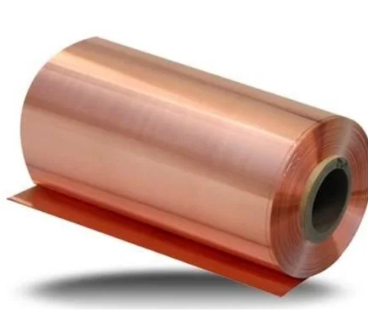A roll of copper foil.